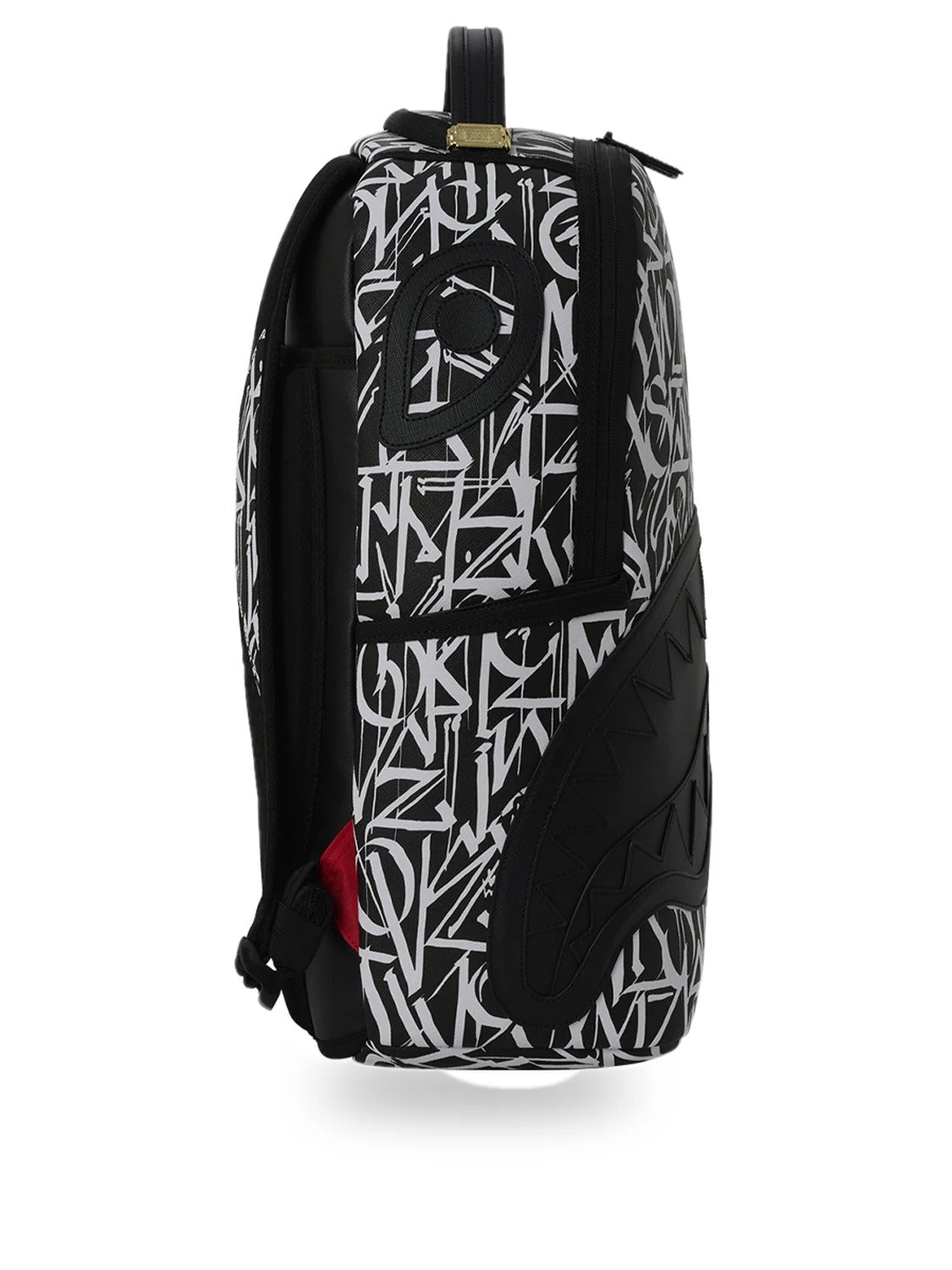 Sprayground 910B6683NSZ zaino nero bianco PVC laptop