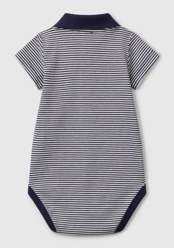 Benetton Body Neonato 68 Piquet Stretch Coniglietto Unisex