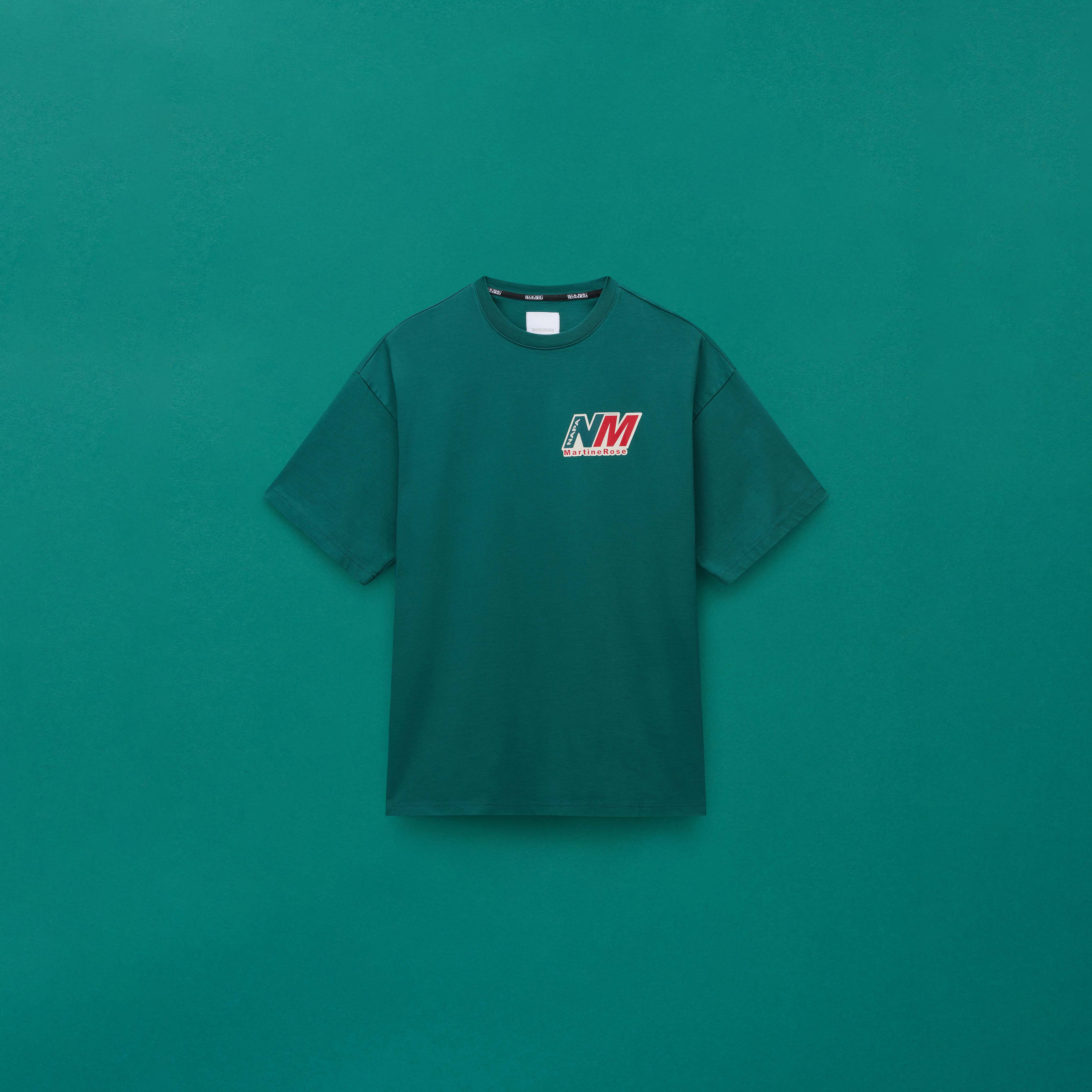 Martine Rose Ocelot T-Shirt Maglietta Mediteranea