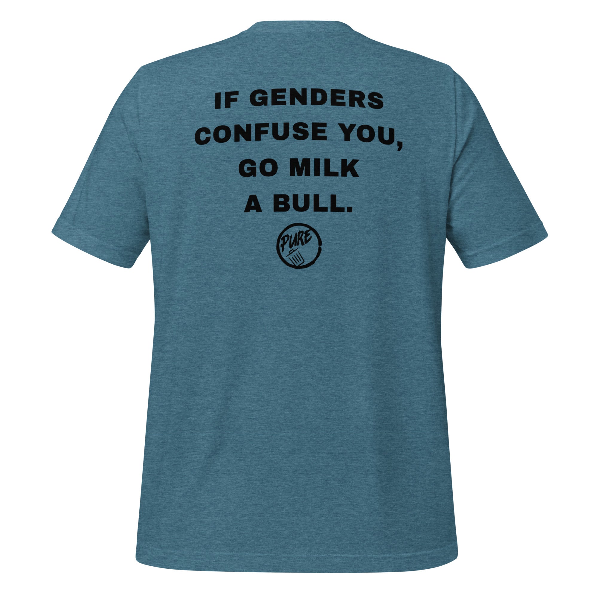 Pure Trash Milk A Bull t-shirt uomo cotone