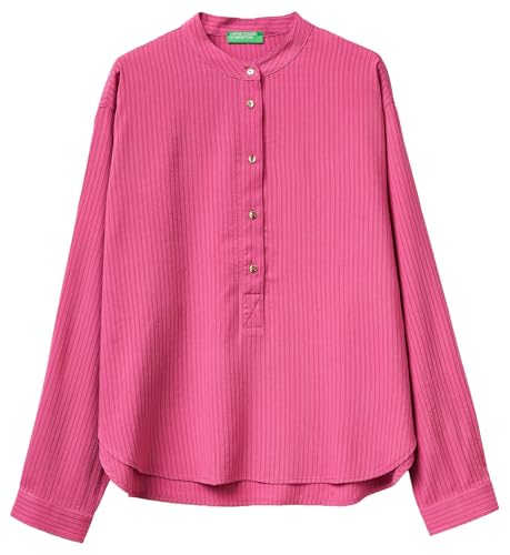 United Colors of Benetton 5x0vdq0dd Blusa Donna Rosa XS