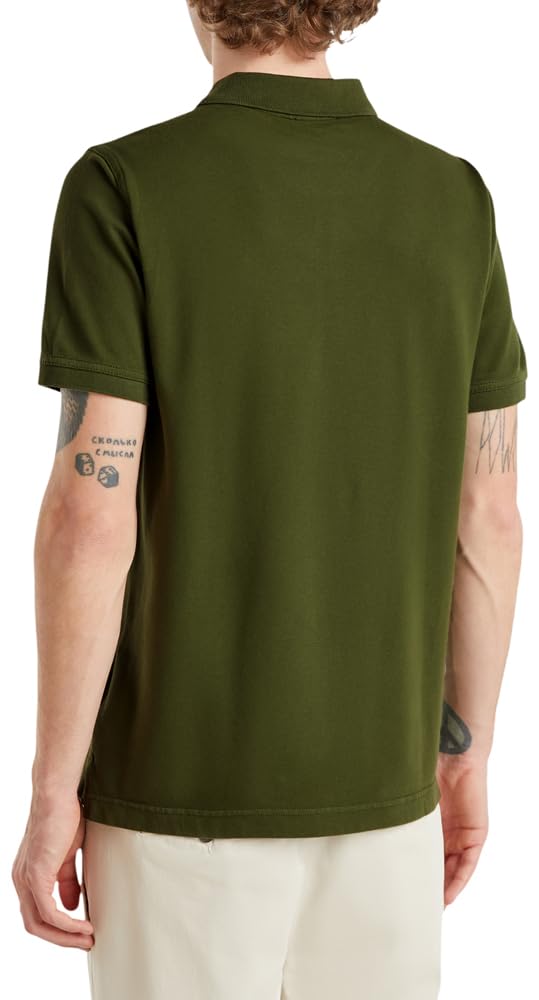 Benetton Polo Donna Manica Corta Slim Logo