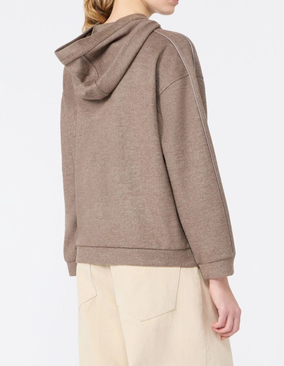 Weekend Max Mara Vetrino WKDVETRINO felpa marron glacè