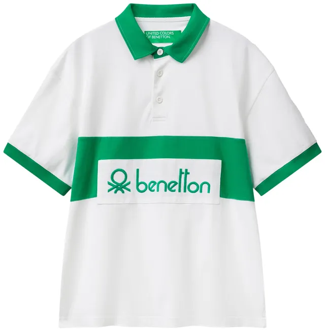 Benetton T-shirt e Polo polo uomo con logo uso quotidiano