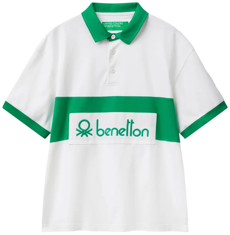 Benetton T-shirt e Polo polo uomo con logo uso quotidiano