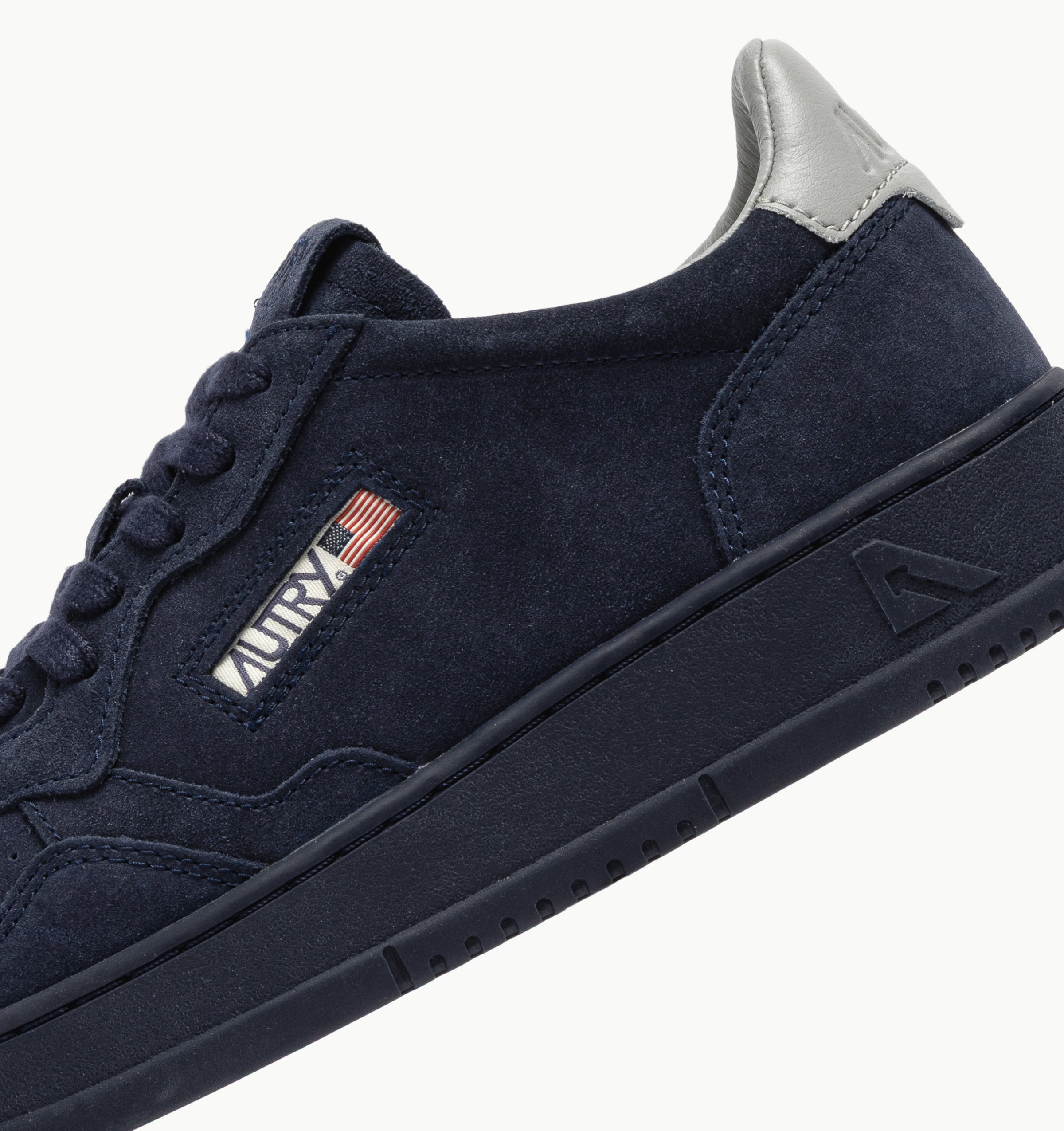 Autry Medalist Low AULM-OH07 sneaker uomo navy pelle scamosciata
