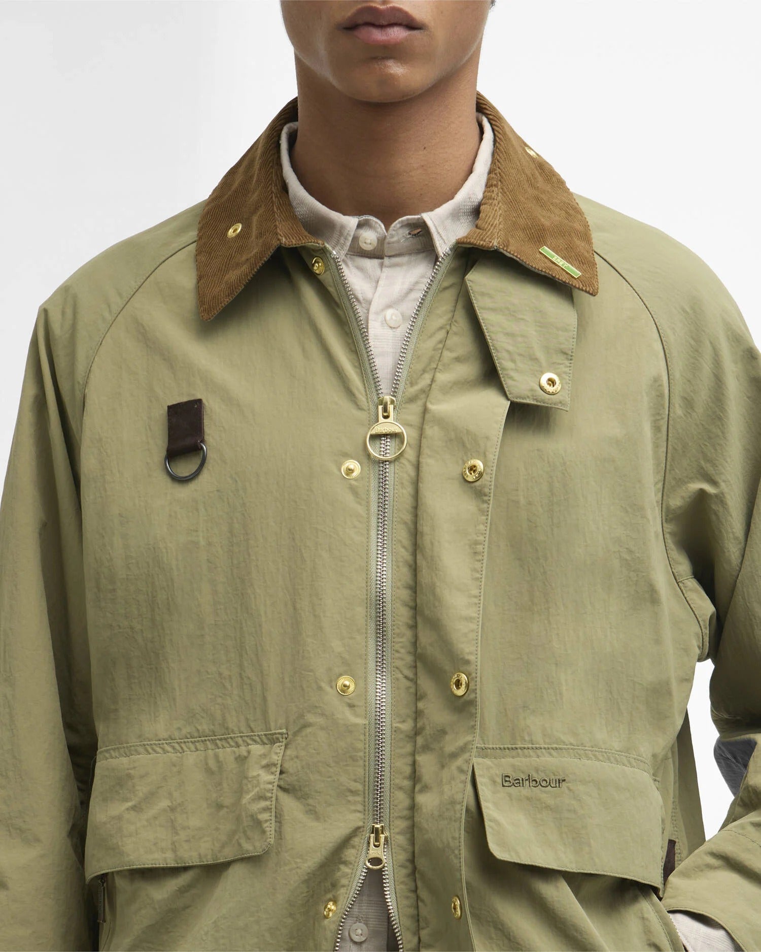 Barbour Spey Icons MCA1093 giacca olive nylon uomo