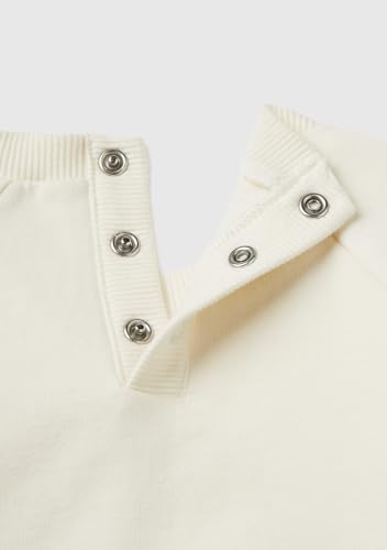 Benetton Felpe 32kna1054 Felpa Cappuccio Panna 50