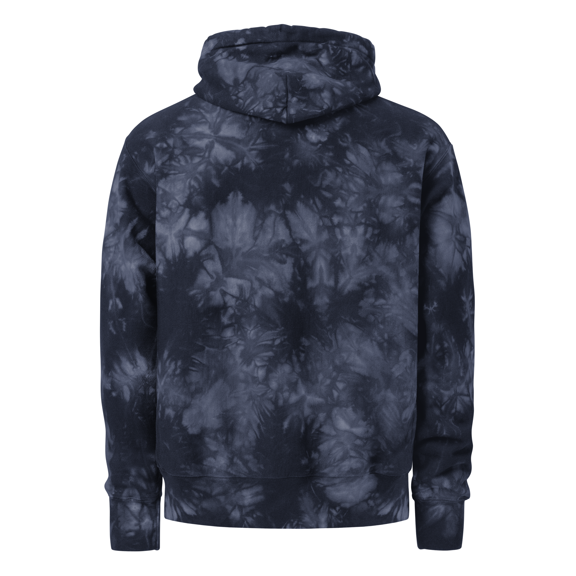 Pure Trash Straight Gas Felpa Champion tie-dye nera