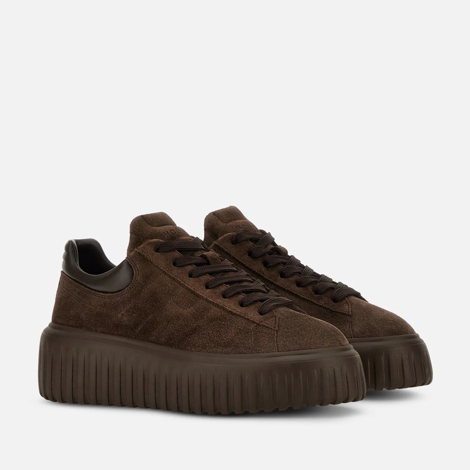 Hogan HXW6450FC6TPJ H-Stripes sneaker donna suede taglia 38