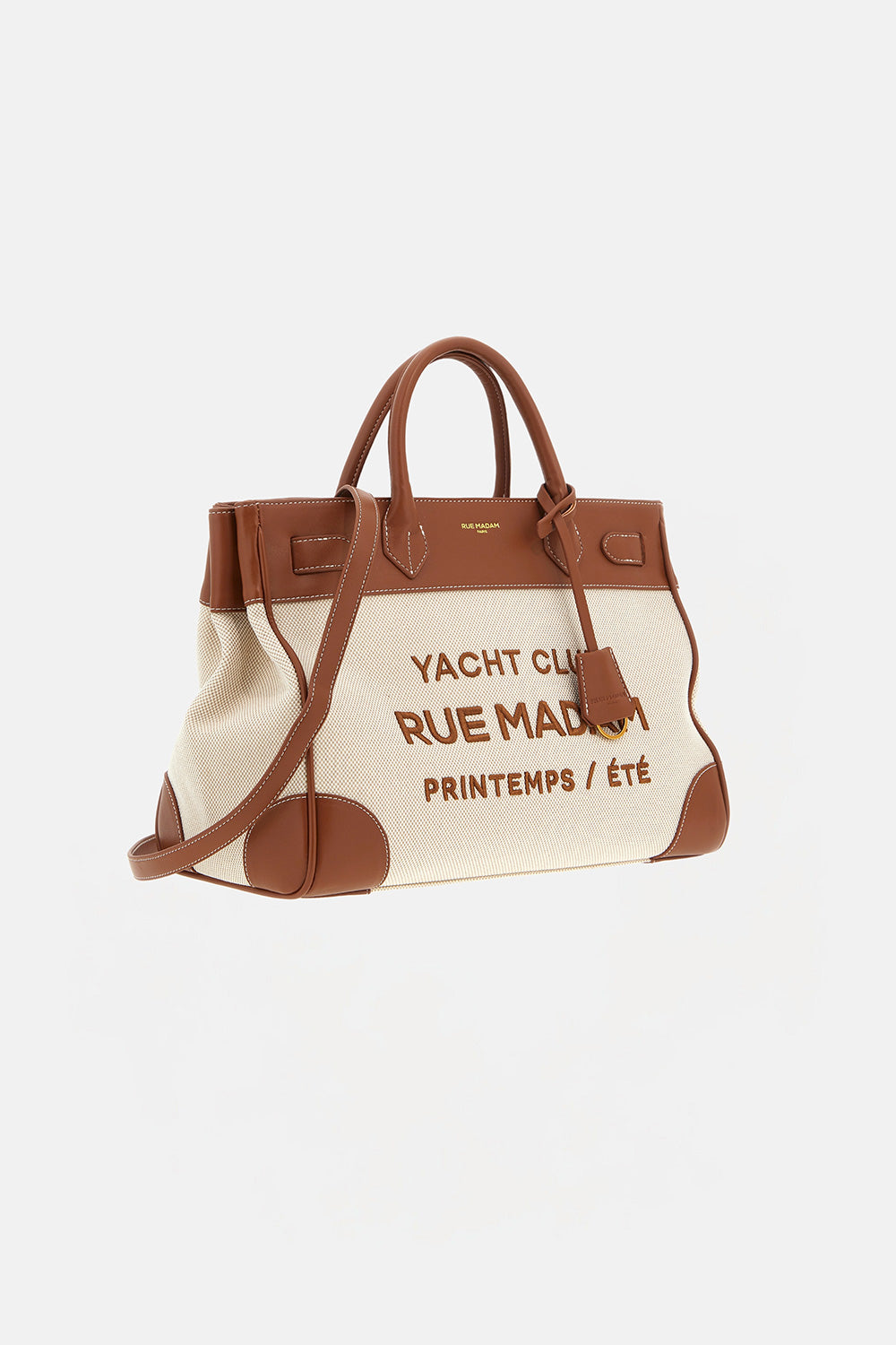 Rue Madam Riviera 1556 tote bag canvas brown