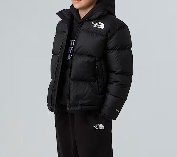 The North Face 1996 Retro Nuptse giacca ragazzi nero piumino