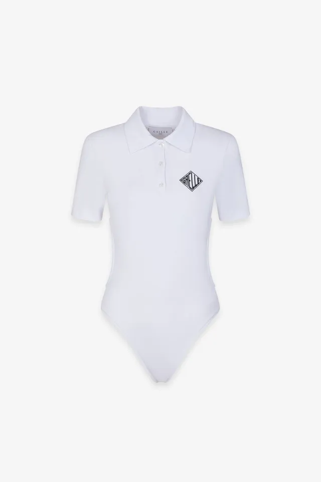 Gaelle Paris GAABW09318 body polo bianco