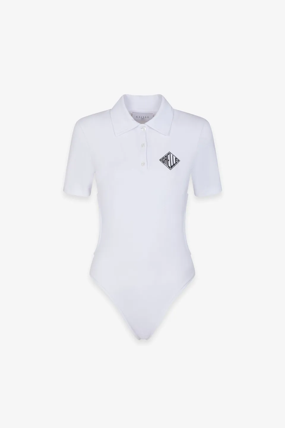 Gaelle Paris GAABW09318 body polo bianco