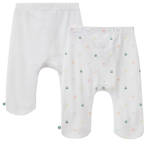 Benetton 3pwb0f009 set 2 ghette bimbo 56 cotone