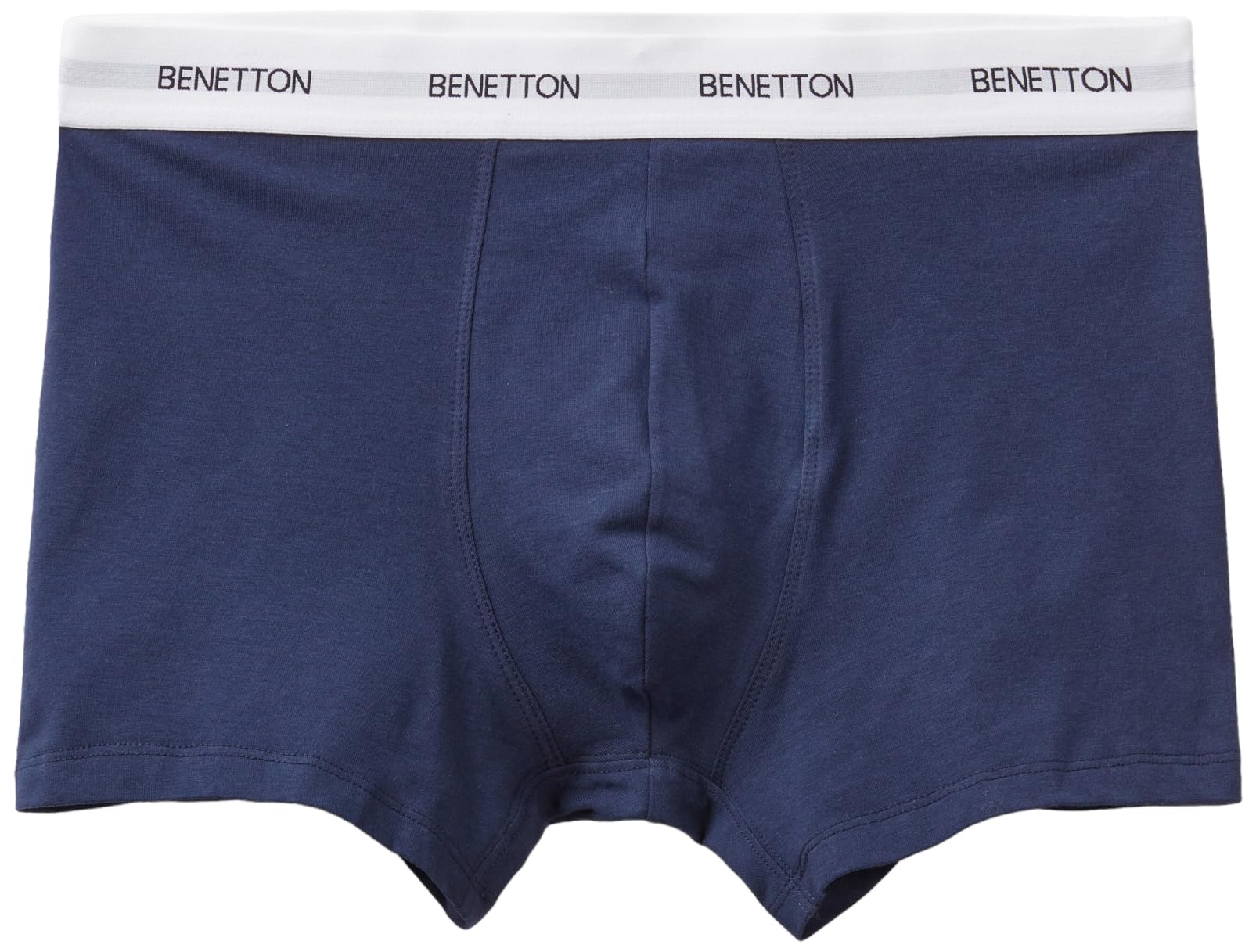 Benetton boxer pantalone uomo celeste 2k3 cotone organico