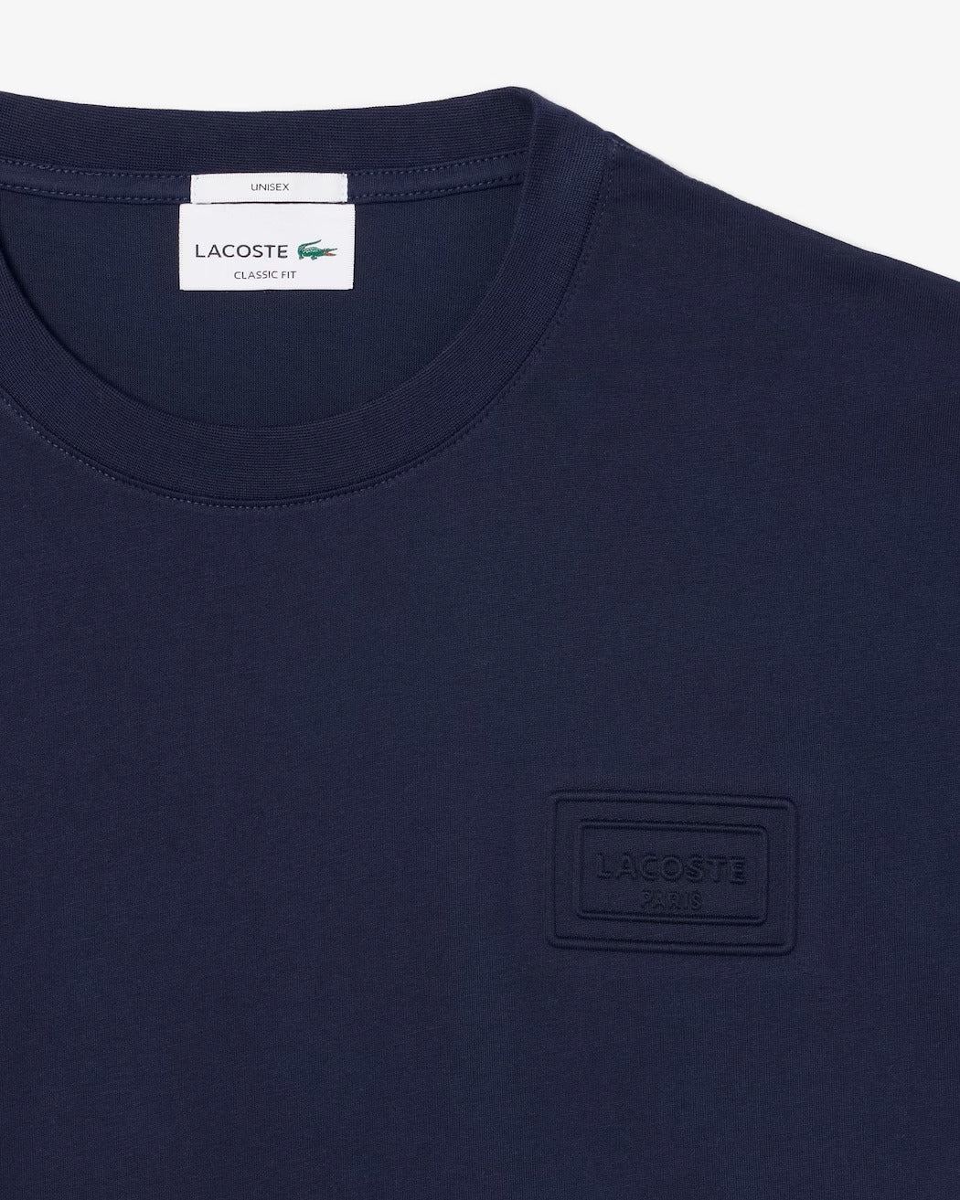 Lacoste TH0753 t-shirt cotone blu navy