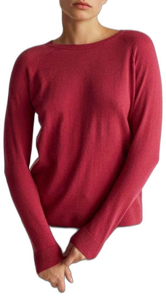 Benetton Maglieria Maglione Donna Girocollo Raglan Lana