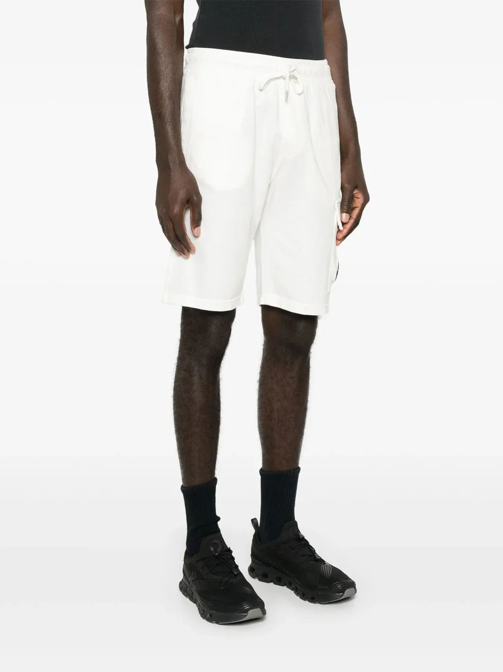 C.P. Company Cargo RCCMSB704A bermuda uomo bianco felpa