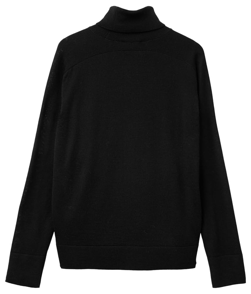 Benetton Maglia Ciclista M/L Dolcevita Lana Merino
