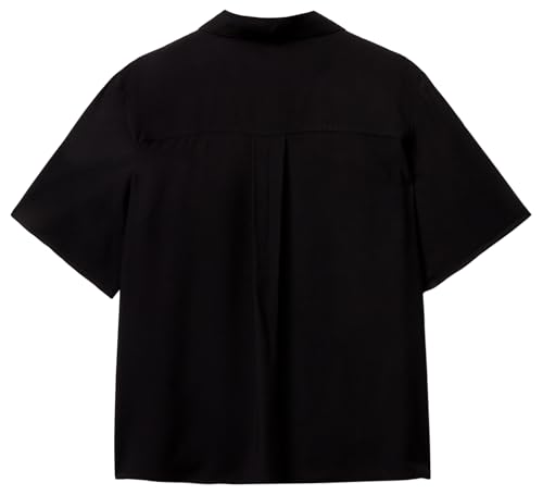Benetton Camicia Donna Viscosa Tinta Unita Regular
