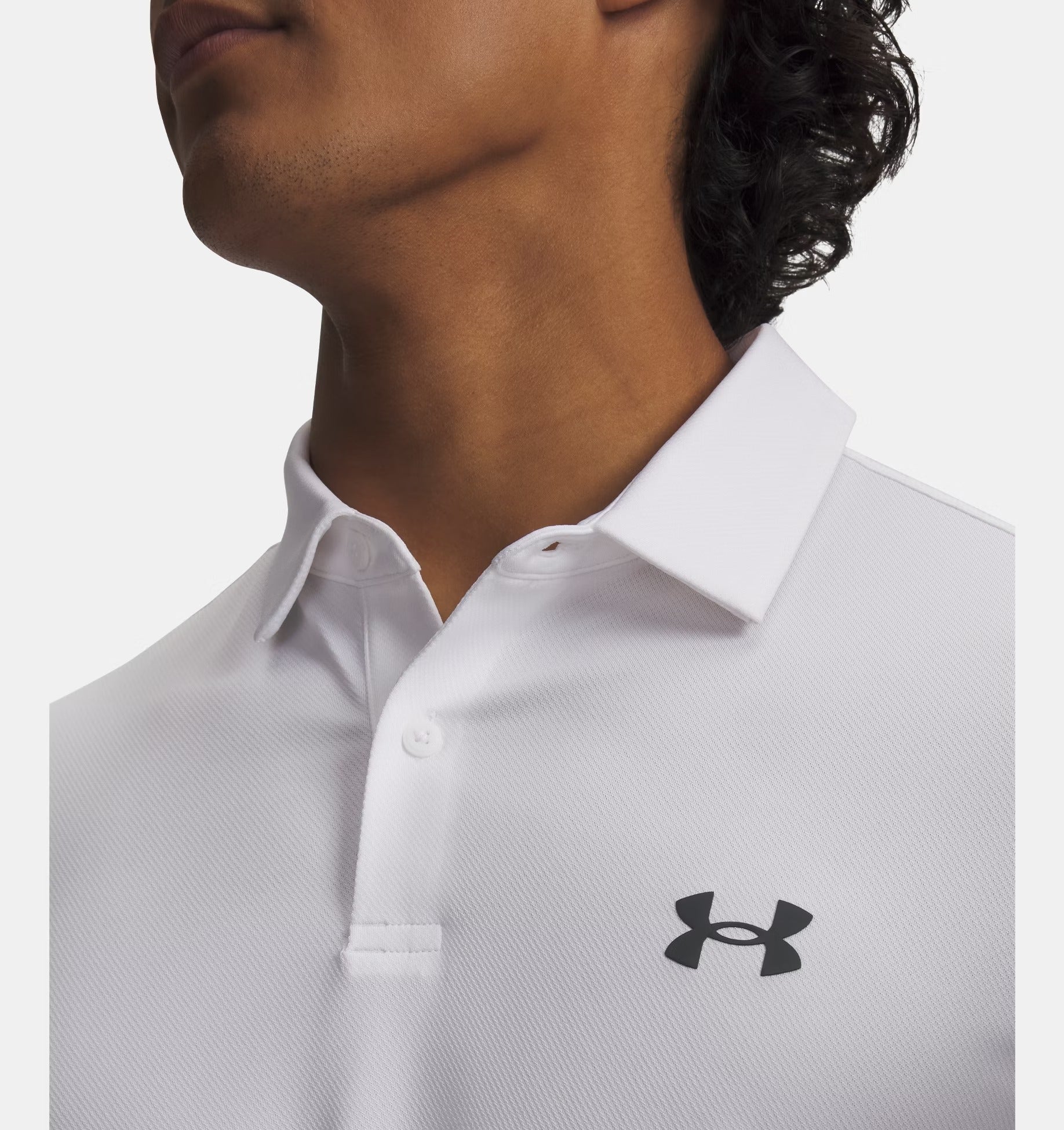Under Armour Matchplay 77-6009799 polo uomo bianca