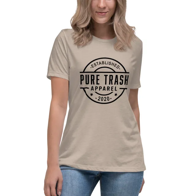 Pure Trash Collection Established maglietta donna White