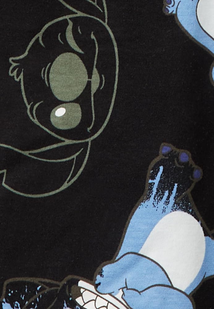 Benetton Pigiama Stitch Bambini Taglia 90 Pantaloncini