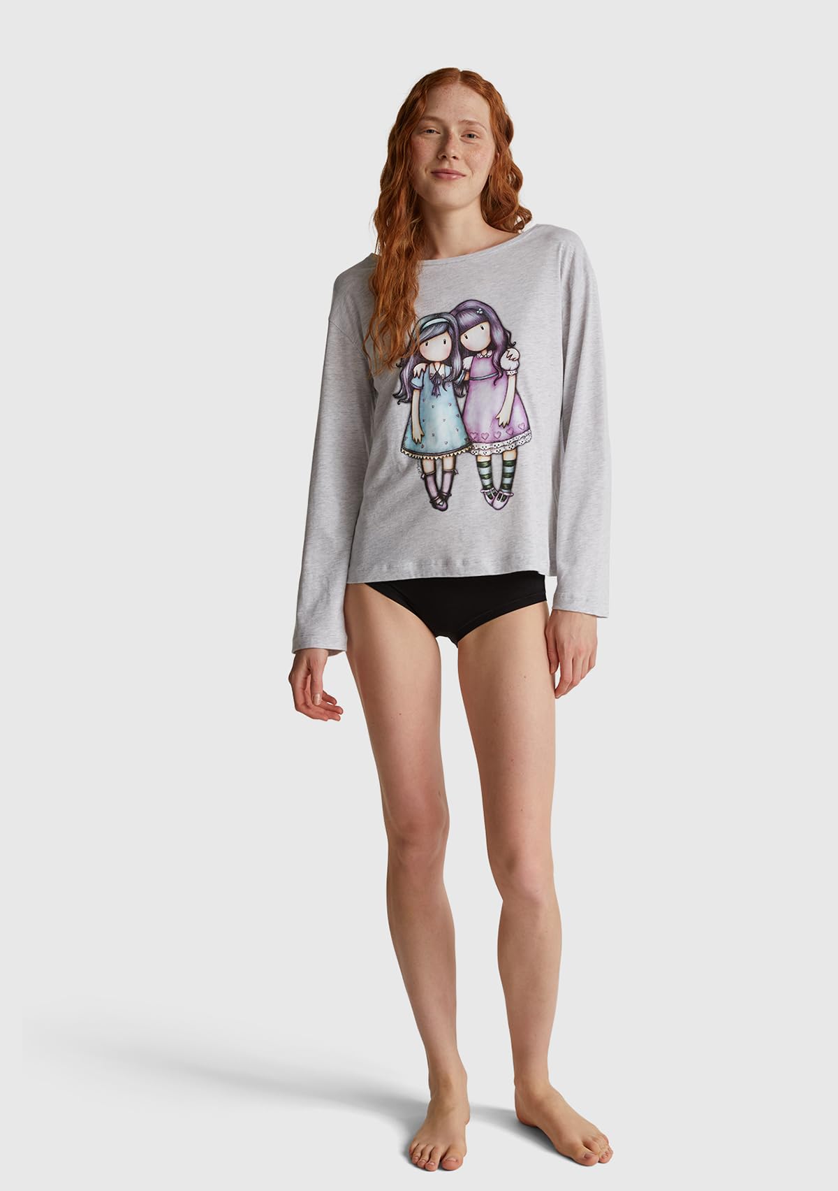 Benetton Intimo e Pigiami maglia pigiama donna viscosa Gorjuss
