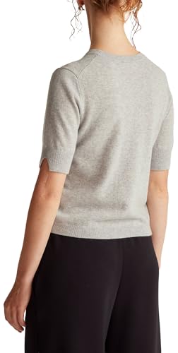 Benetton Maglia Girocollo Donna Manica Corta Regular