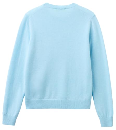 Benetton Maglieria 1002d1k01 maglia girocollo blu XXS