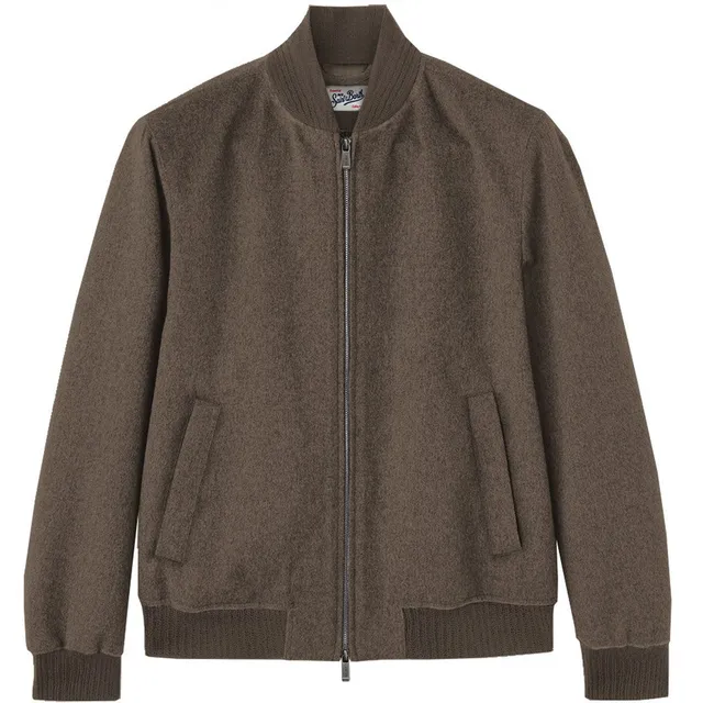 MC2 Saint Barth Camden Wool-Nut giacca uomo Nut lana