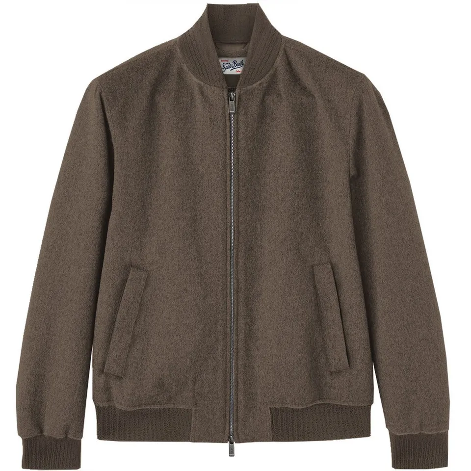 MC2 Saint Barth Camden Wool-Nut giacca uomo Nut lana