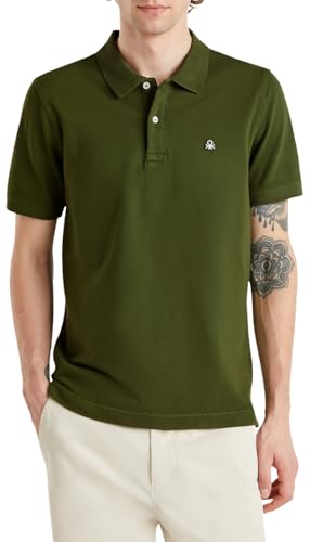 Benetton Polo Donna Manica Corta Slim Logo