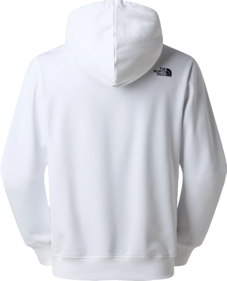 The North Face Drew Peak Light NF0A8C1B Felpa Uomo Bianca Cotone