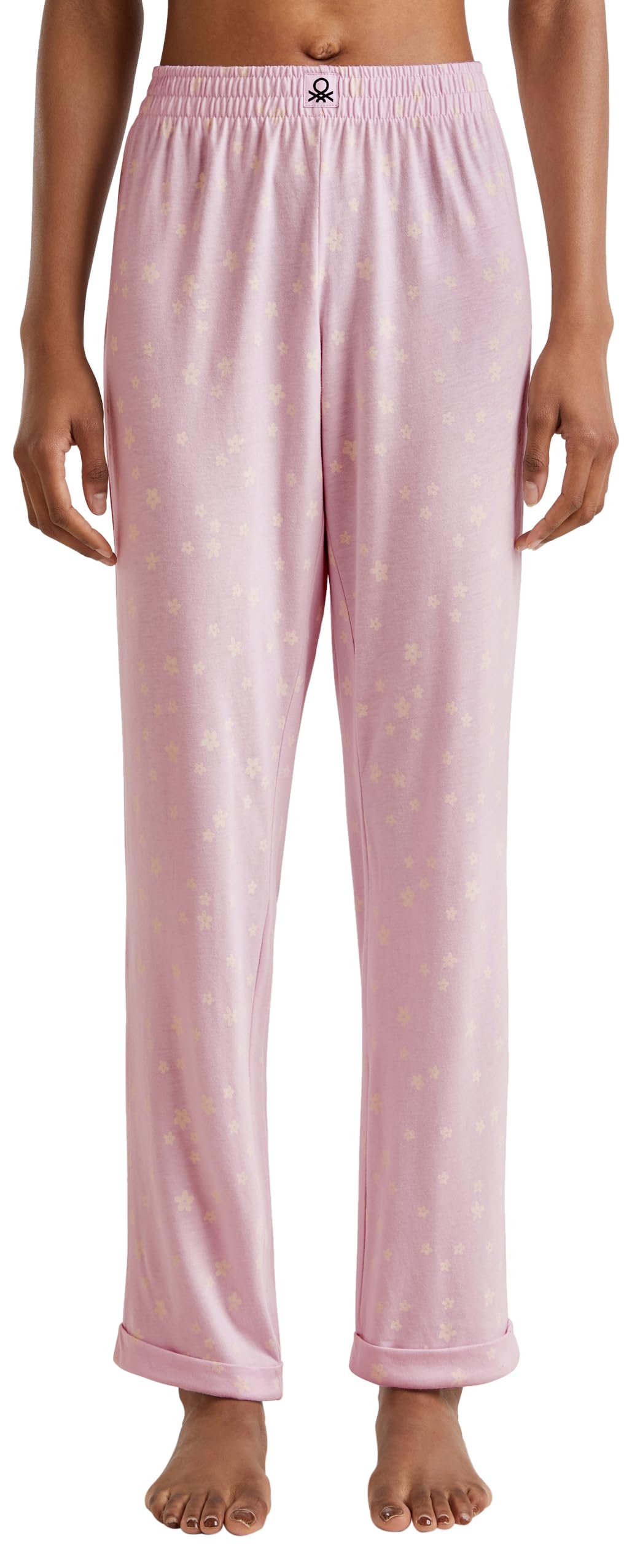 Benetton 3Y0Z3F04J Pantalone Pigiama XS Fantasia