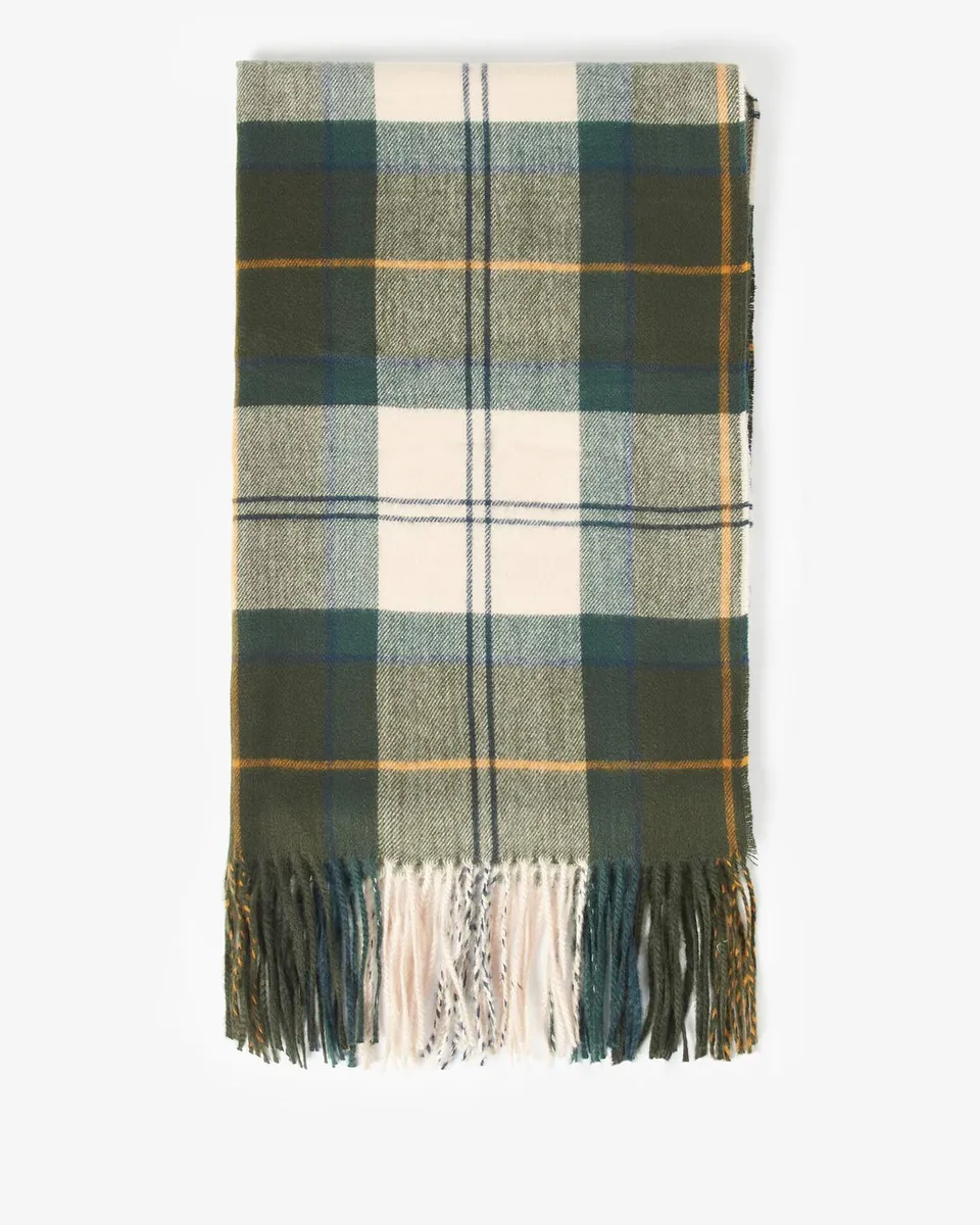 Barbour Stanway LSC0426 sciarpa donna tartan ancient