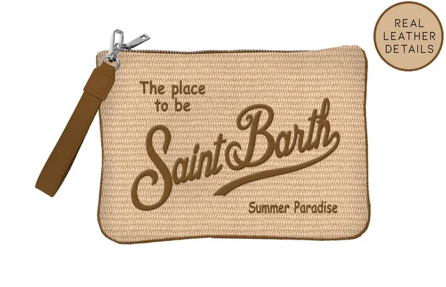 MC2 Saint Barth Parisienne Straw 00368L pochette beige paglia