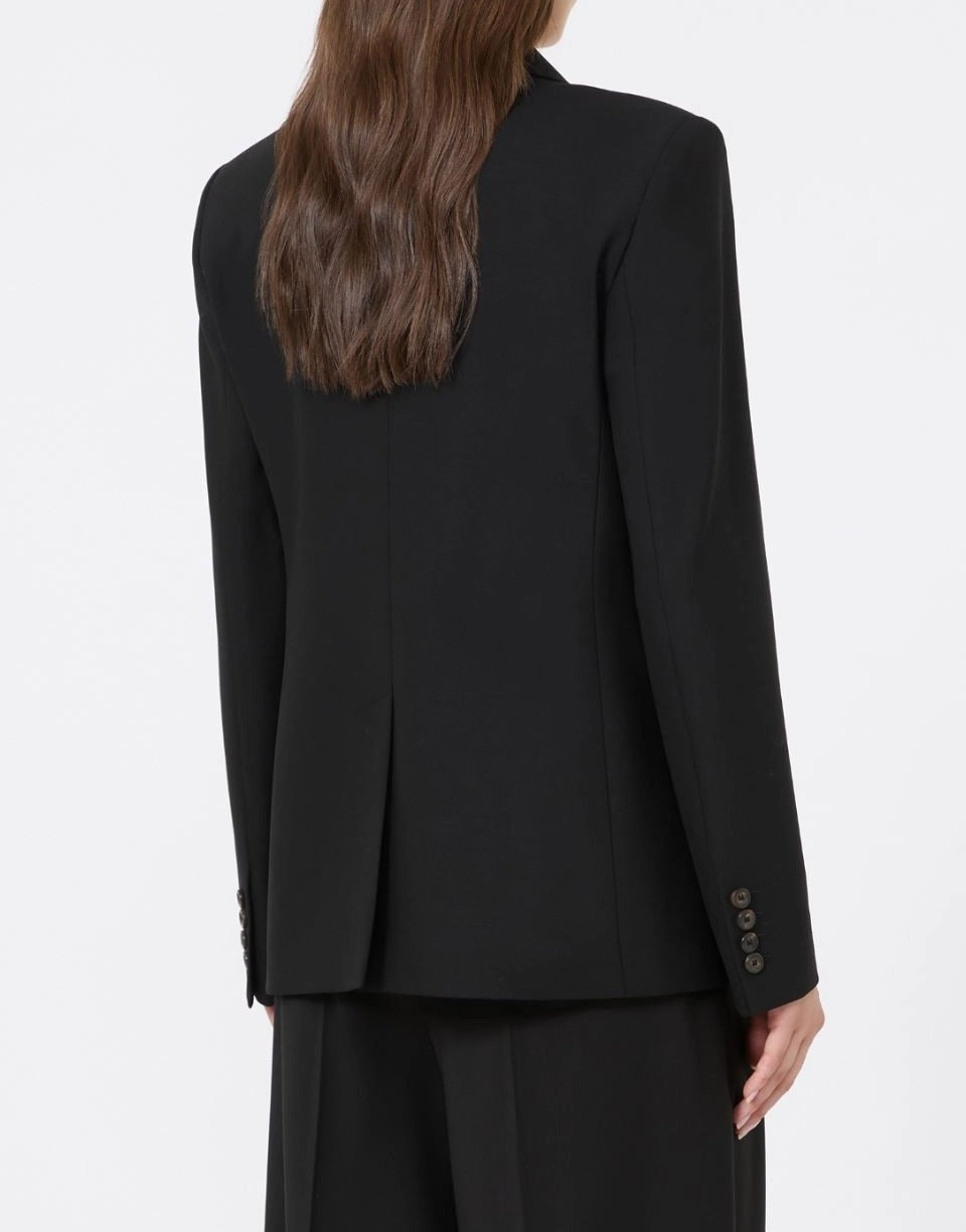Max Mara Studio Gioiosa MSTGIOIOSA005 blazer nero lana