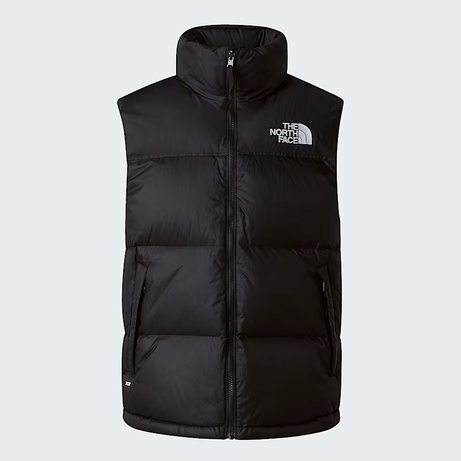 The North Face 1996 Retro Nuptse smanicato uomo nero piumino