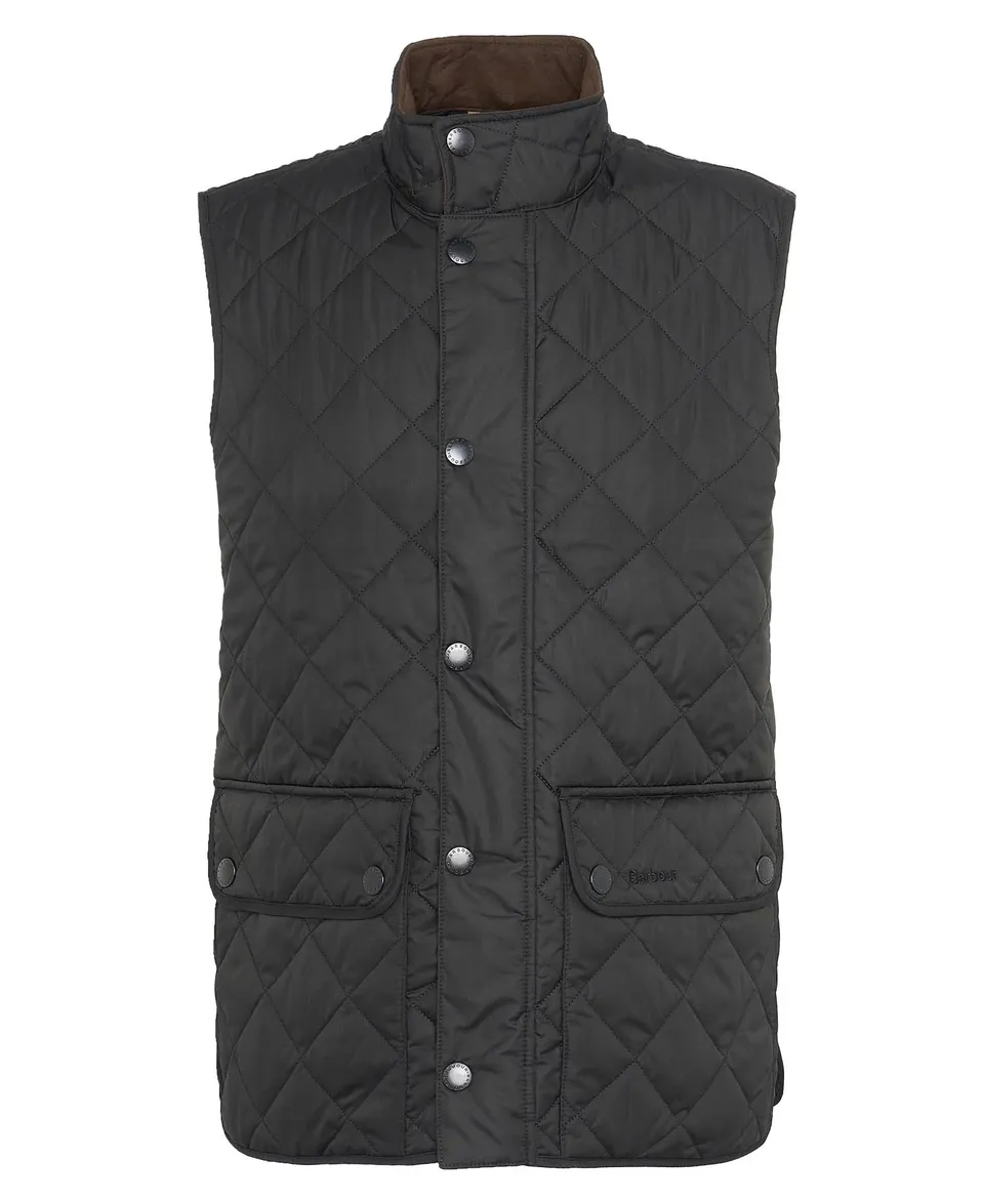 Barbour New Lowerdale MGI0245 gilet uomo nero trapuntato