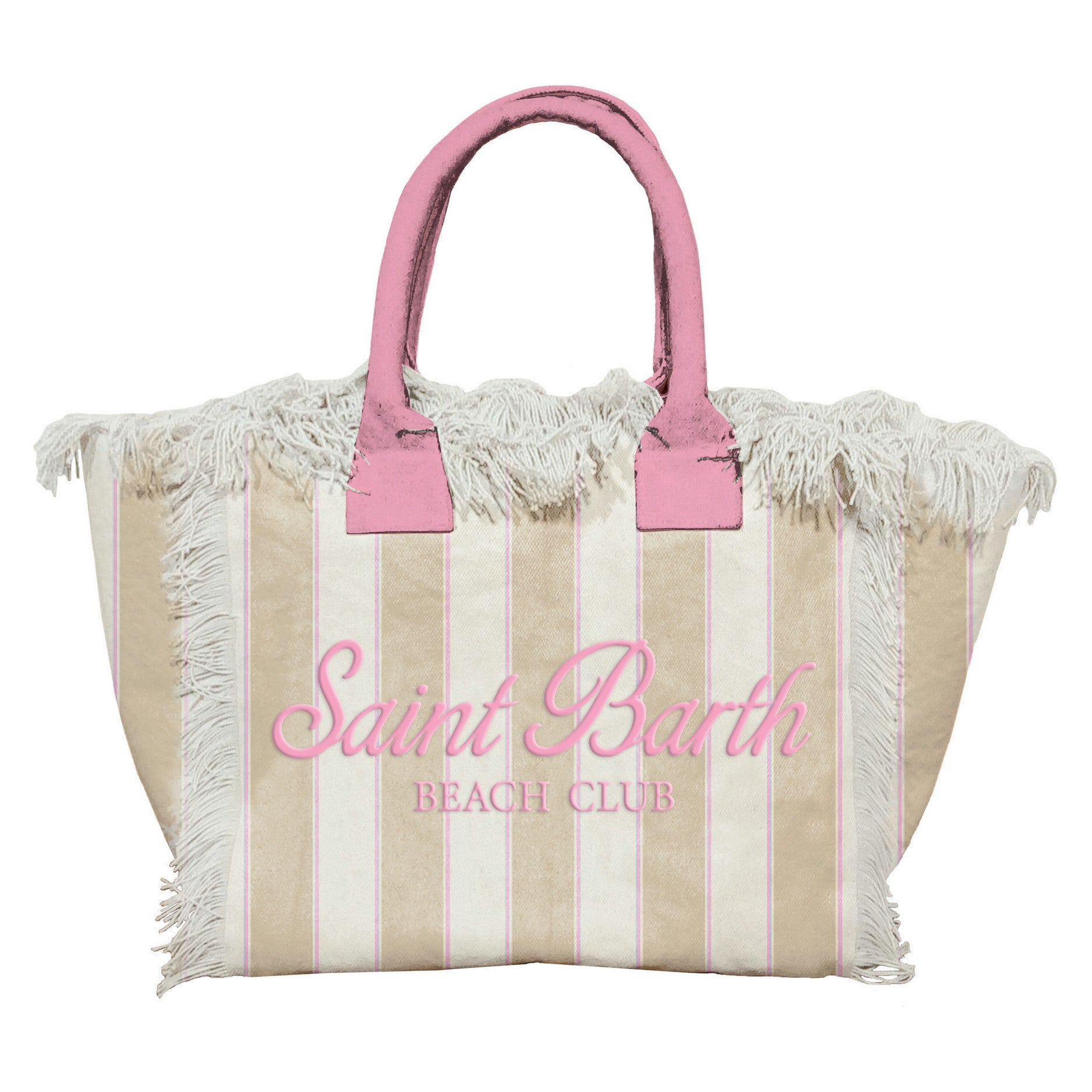 MC2 Saint Barth Colette 02596L borsa donna beige righe