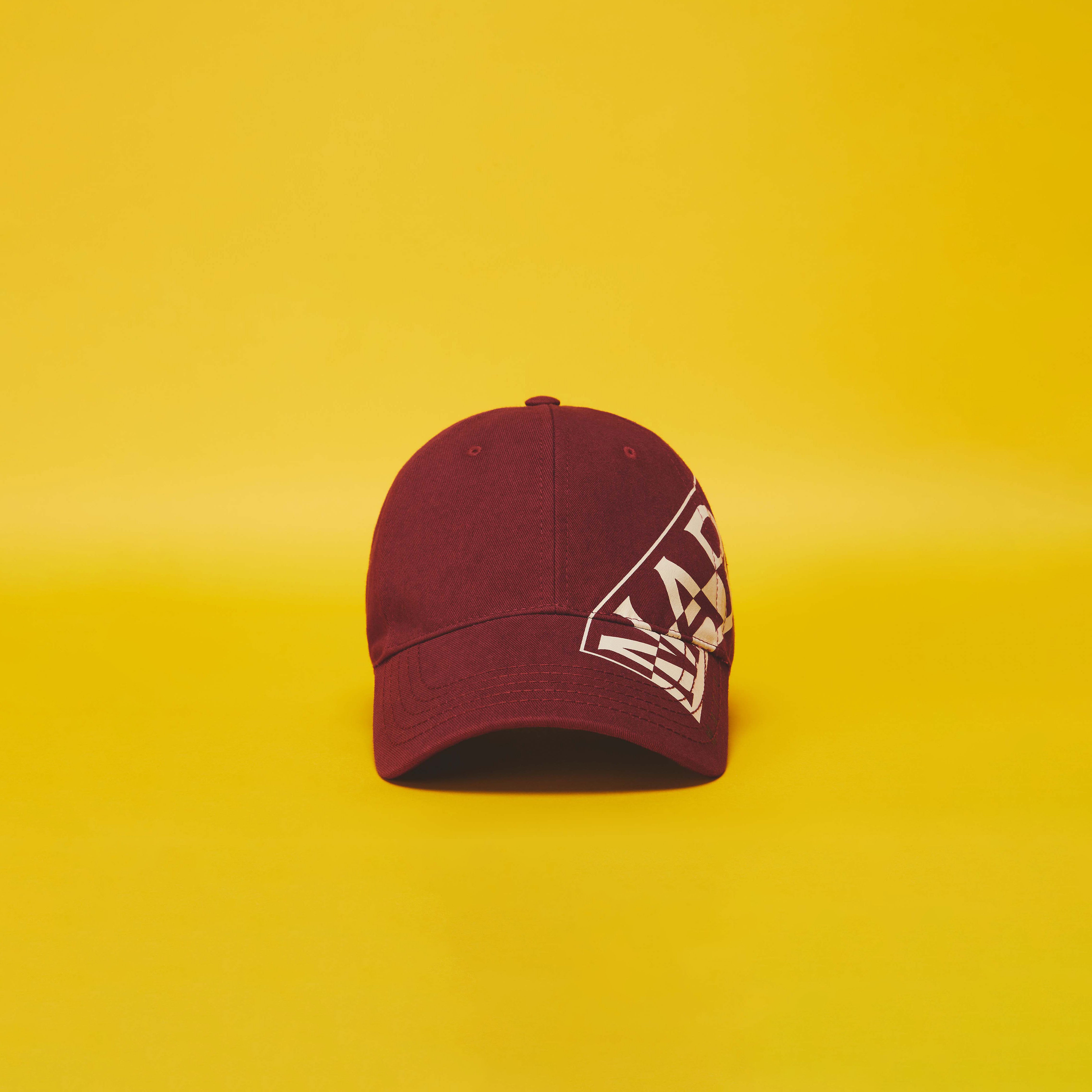 Martine Rose Siri cappello baseball rosso cotone