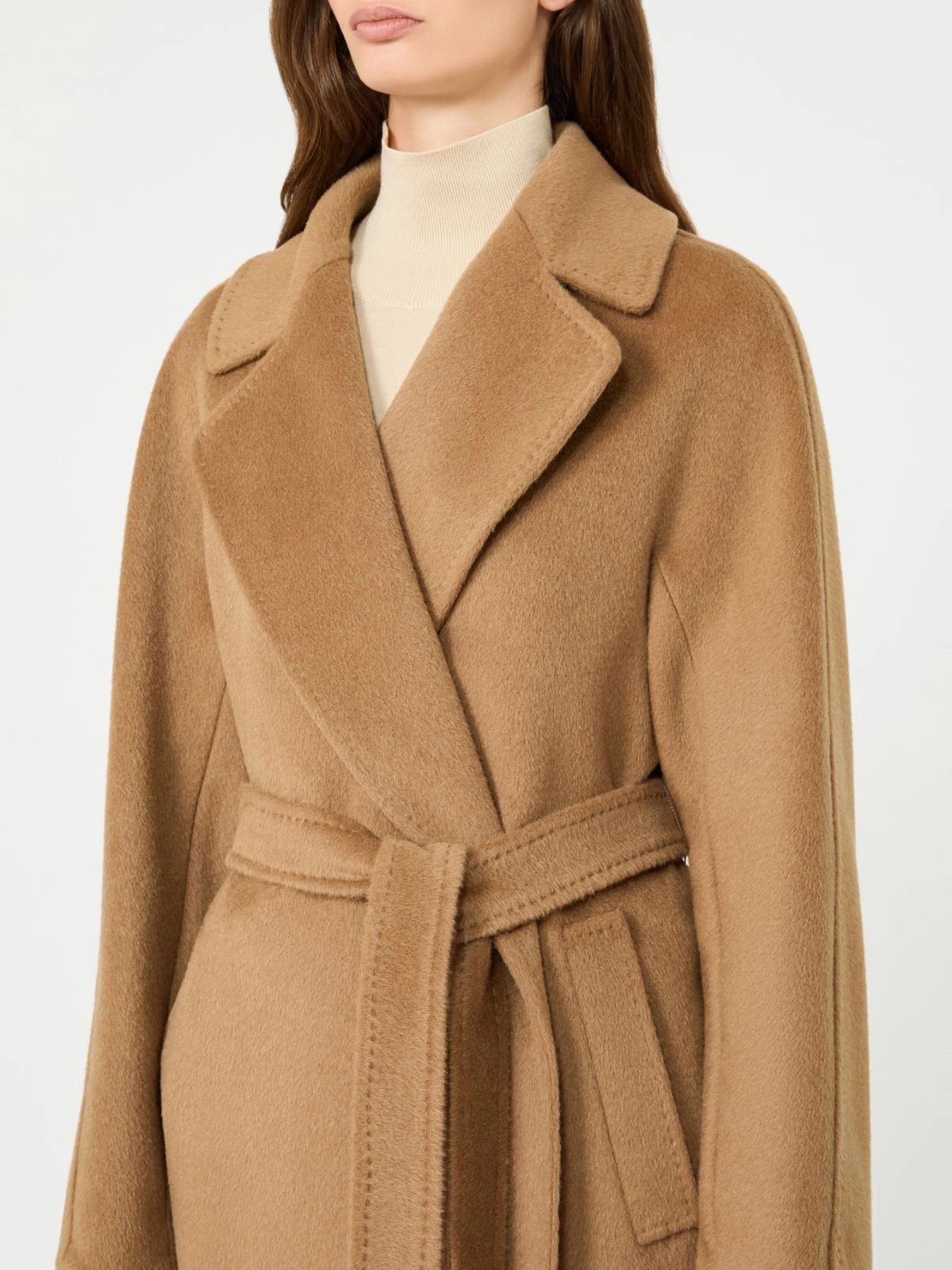 Weekend Max Mara Tempera Cappotto Cammello Lana