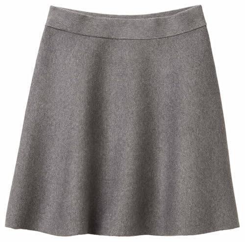 Benetton Gonna Corta Donna Svasata Viscosa Elasticizzata