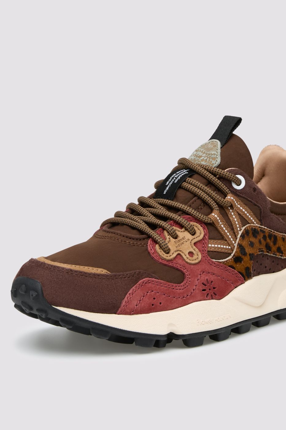 Flower Mountain Yamano 3 2017818 sneakers marrone bordeaux