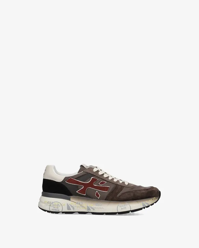 Premiata Mick 7714 Sneakers Uomo Marrone Suede