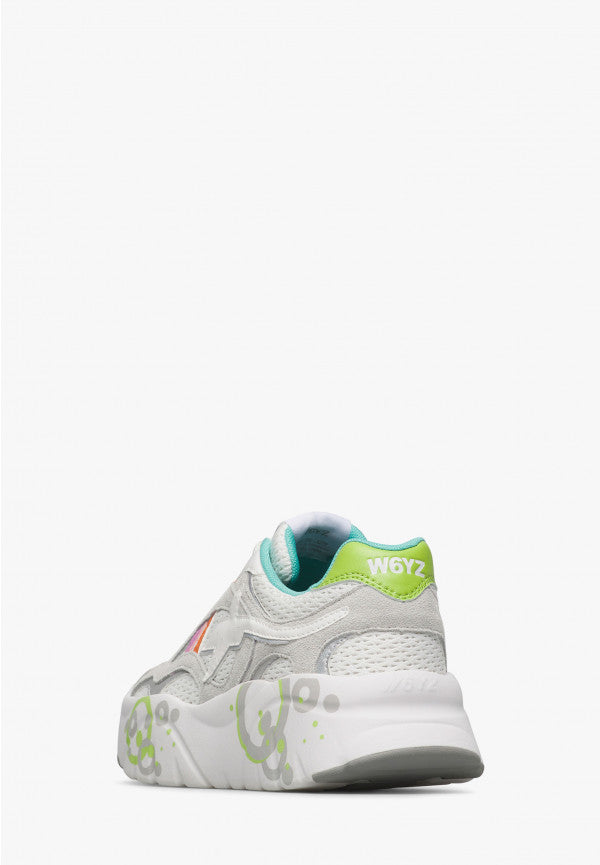 W6YZ Ida-W 2019831 sneaker donna bianco multicolor