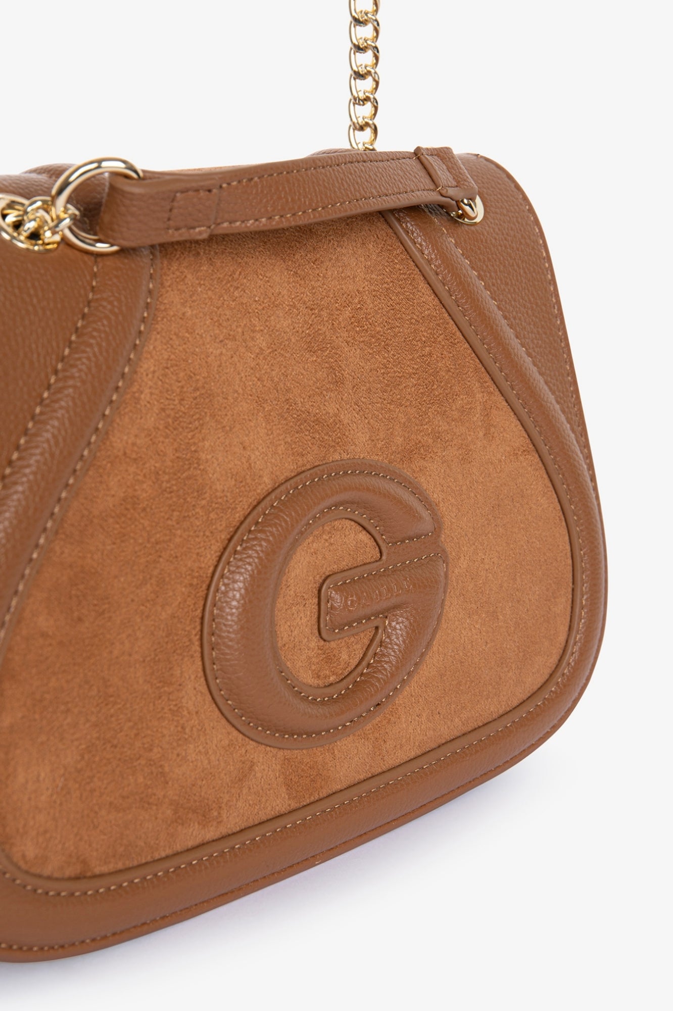 Gaelle Paris GAACW03088 borsa donna caramello catena