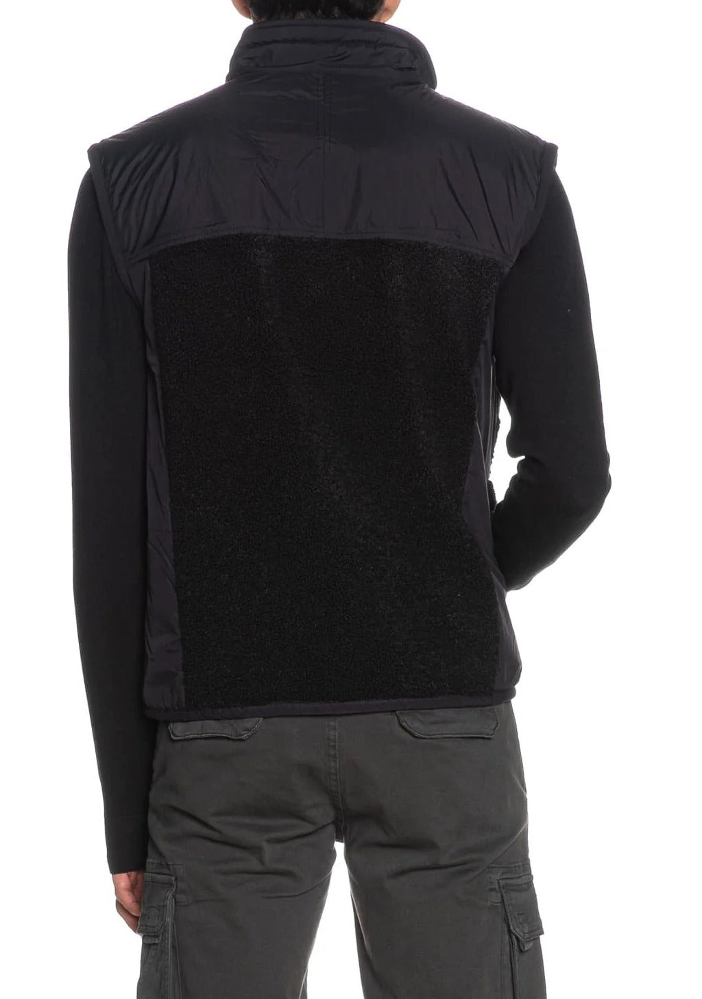 K-Way Vital 4.0 K5122RW smanicato uomo Black Pure sherpa
